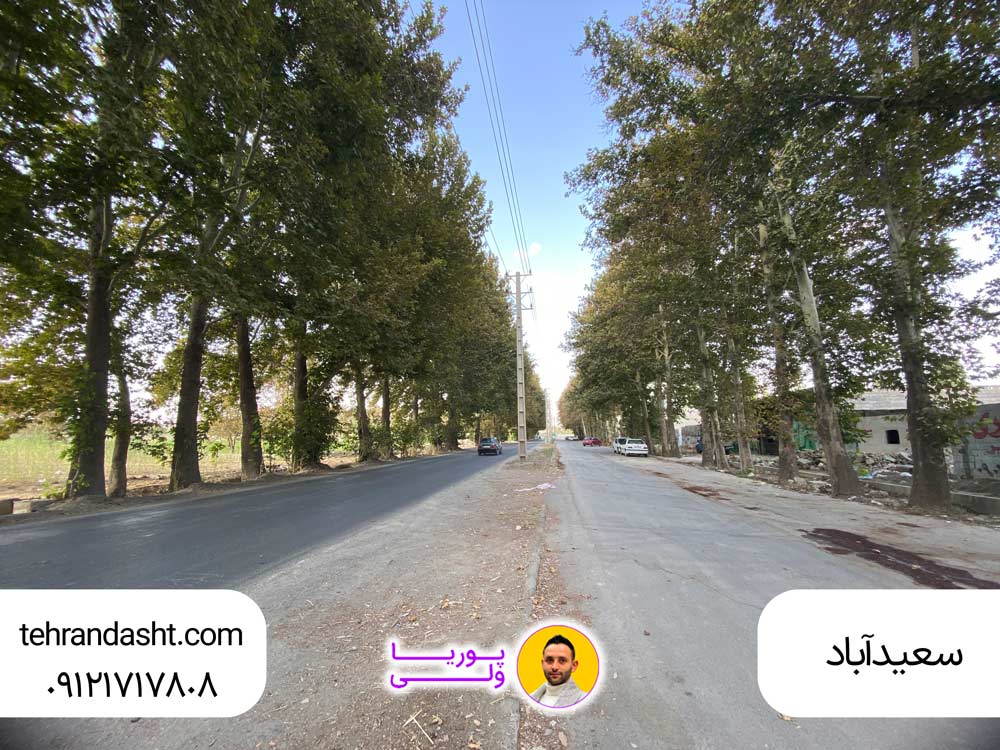 خرید ویلا در تهراندشت, سعید آباد